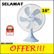[FAST SHIPPING] Khind 16 inch Table Fan TF168E / TF166 / TF168 Kipas Meja Desk Fan 【Hot sales】