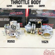 SUPRIMO OVAL RACING THROTTLE BODY TB TROTEL Y15 Y15ZR RS150 RSX150 RS150R 32MM 34MM 36MM 38MM