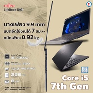 โน๊ตบุ๊ค Fujitsu Lifebook U937 | Intel Core i5-7300U | RAM 8GB สูงสุด 20 GB | 256GB SSD M.2 | FullHD 13.3 inch | แบตใหม่ 7hrs. นน 0.92 kg USED มือสองสภาพดี 90% By Totalsolution