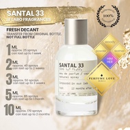 PERFUME DECANT LL Santal 33 eau de parfum