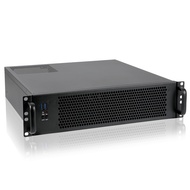RackChoice MicroATX/Mini-ITX 2U Rackmount Server Chassis max 9x3.5 Bay / USB3.0 with 2.0 Adapter Sup