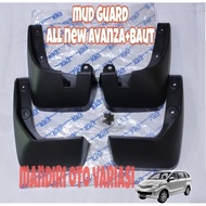 Toyota all new avanza Mud guard Carpet Car Mud Splash Retainer+Bolt