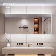 S-6💝Bathroom Bathroom Smart Mirror Cabinet round Corner Alumimum Cabinet Storage Cabinet Three Door Bathroom Mirror Cabi
