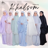 [FREE BOX]Telekung Cotton Premium Seri Khalsom by Hanna Mirae