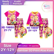 Caluby Baju Nana Didi And Friends The Movie Baju Tidur Budak Perempuan Kids Wear Girl Baby Pyjamas X