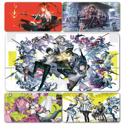 Video Games Arknights Endfield Chen Qianyu Ember Laevatain Yvonne Gilberta Endministrator Mouse Pad 