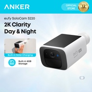 [SIRIM] Anker eufy Security Camera S220 Solar Solocam CCTV Wireless Outdoor Camera with Battery Nigh
