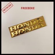 (ERROR IS CHANGE) STICKER SET HONDA LETTERS HARD YELLOW STICKER MOTOR STICKER MOTOR