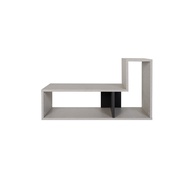 LOOMS L-Shaped Shelf Size 84 Cm. GEWIN-A Model Light Gray (84x29x46 Cm.) Brand
