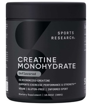 Sports Research Creatine Monohydrate 300g 500g