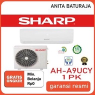 AC SHARP A9UCY 1PK AC SPLIT STANDARD R32ECO GARANSI RESMI