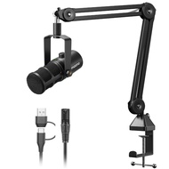 ◐ADMIRABLE◑ MAONO PD400X XLR/USB multifunctional Dynamic microphonesuitable for professional podc