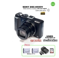 Sony HX60V กล้องดิจิตอล คอมแพค โปร Pro camera  Full HD Hi-End Lens 30X optical zoom WiFi NFC  GPS us