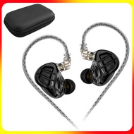 Uareliffe KZ ZAR In-ear Headphone With Storage Case HiFI Sound Monitor IEM For Audiophiles 1DD+7BA H