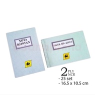 Double 2 PLY Invoice Receipt Small Standard Sleep Upright Cash Note Book