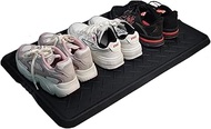 FDGARDEN Rubber Boot Tray Shoes Tray for Entryway Multipurpose Boot Mat Trays with Raised Edge Indoo