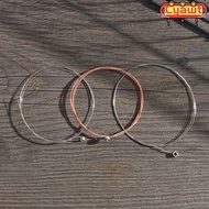 CYAWT Classical Acoustic Guitar Strings, Stainless Steel Copper Bronze Color Folk Guitar Strings,  3