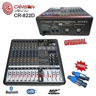 Mixer Power Crimson CR-822D ( 8 Channel ) Super Lengkap