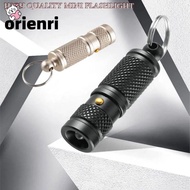 ORIENRI Emergency Keychain Light, Mini LED Light EDC Tool, Portable Aluminum Alloy  Light Emergency 