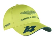 2023 Fashion Alonso F1 Aston Martin Team Baseball Cap Adjustable Hat Sun Hat