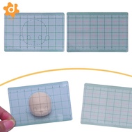 [utruiut0k] Doll Head Symmetry Ruler Facial Contour Alignment Card Plastic Auxiliary Reference for A