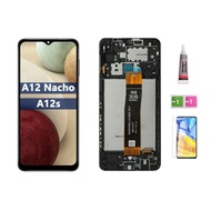 Original LCD With Frame For Samsung Galaxy A12/A125 A12 Nacho/A127  LCD Display with Touch Screen