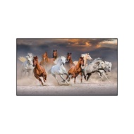 ความฝันของนักขี่ม้า: Frameless Horse Wall Art Canvas | การตกแต่งห้องนั่งเล่นที่มีชีวิตชีวาโปสเตอร์และภาพพิมพ์คุณภาพสูงภาพตกแต่งม้าที่สวยงาม1007