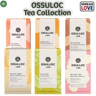 OSULLOC Signature Tea Collection – 6 Flavors (Tea Bags Assorted) lack, Green, Oolong & Herbal, Gift-