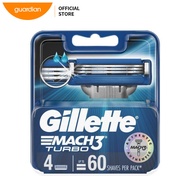 Gillette Mach3 Turbo Catridge 4's