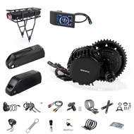 BAFANG 1000W Mid Drive Kit with Battery(Optional) BBSHD BBS03 Ebike Conversion Kit with Display,48V/