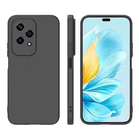 For Honor 200 Lite Case 200Lite TPU Soft Black Slim Matte Silicone Case for Honor 200 Lite Back Cove