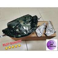 WAVE125S LAMPU DEPAN SMOKE HEAD LAMP SMOKE LAMPU SMOKE WAVE125 S "GP RACING"