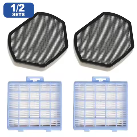 1/2 Sets Filter For Bosch GS20,BGS11,BGS21 Vacuum Cleaners Parts BGS21830;BGS21832;BGS21833;BGS11700