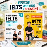 Book - Combo: How To Crack The IELTS Writing Test Vol.1 + How To Crack The IELTS Speaking Test - Par
