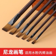 2026 New Style Nylon Brush Brush 820 Brush Set Beginner Oil Paint Pigment Acrylic Gouache Large Brus