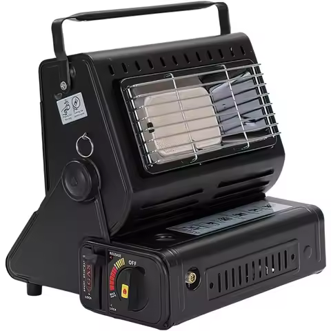 Mini Tent Heater Butane Heater Camping Emergency 13KW High Power Heating Stove Double Coherent Heat 