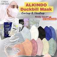 FastShipping🔥Duckbill Hijab Mask Earloop Duckbill 3D Headloop 50pcs 4ply Mask Duckbil Earloop Mask