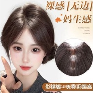 Zb [rasa bogel tidak terbatas] rambut sebenar wanita penuh tangan dikait rambut palsu suasana Fluffy