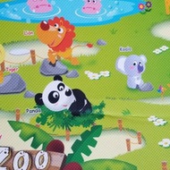 Dwinguler Zoo Large Playmat  韓國頂級兒童無毒雙面遊戲墊大碼  