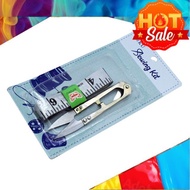 Set Tali Ukur Menjahit, Gunting Benang, Gunting Menjahit, Tali Inci, Tali Pengukur, Sewing Kit Tape 
