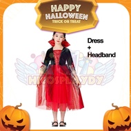 hiCosplaydy Kids Halloween Vampire Witch Costume Cosplay Headband