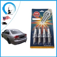 NGK SPARK PLUG HONDA CIVIC S5A 1.7 2000-2005 (4PCCS) (ZFR6J-11) NJW