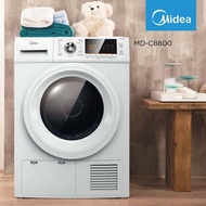 Midea Condenser Dryer 8KG MDC8800 with Electronic Control MD-C8800 (White)