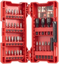 Milwaukee 4932430905 Shockwave Impact Bits and Nut Drivers Set (33 Piece) Red