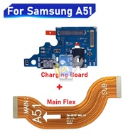 For Samsung A51 A515F USB Board Charging Dock Port Connector Flex Cable Main Flex