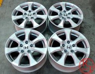 【田中中古輪胎館】HONDA CIVIC 9代 原廠鋁圈 16吋5X114.3 / 6.5J / ET45 銀色(新車拆