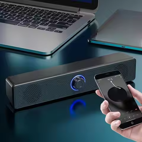 Computer Speakers, USB Powered PC Speakers Wired Stereo Desktop Speakers For Computer, Desktop, Lapt