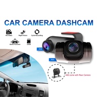 Android Car DVR Dash Cam Recorder Front Rear Cam ADAS Android Player Dash Cam 1080P HD Night Vision