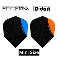 Designa Dart Flights - MINI Standard Infusion Extra Strong 100 Micron Mini Darts flight (SAYAP ARROW