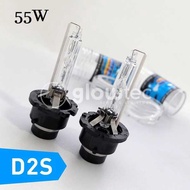 Glowtec-ヘッドライト用hid電球 d1s d2s d3s d4s d1 d2 d3 d4 d1r d2r d3r 4300k 6000k 8000k 2個
